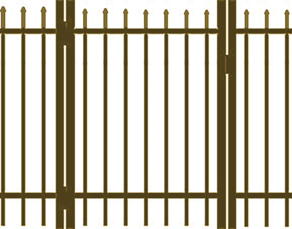 Chandler Commercial Patented Gate Kit System 2 Rail